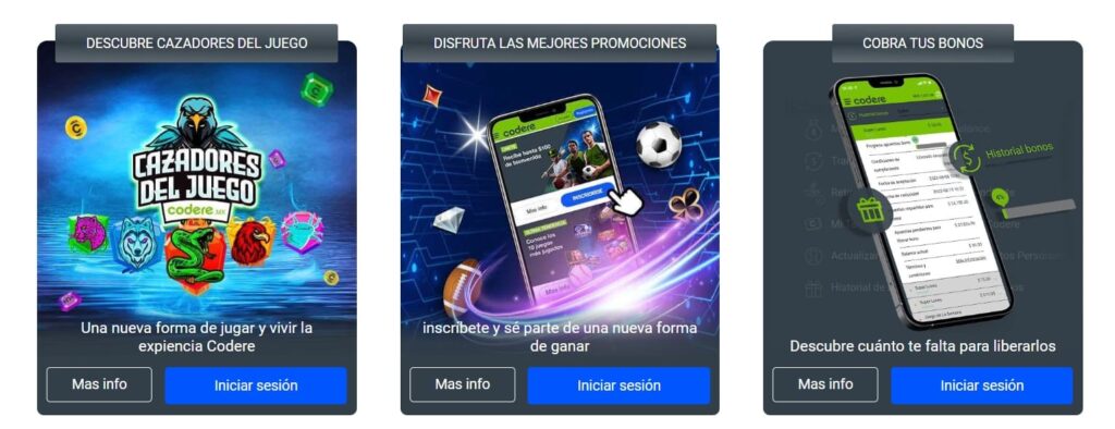 código promocional codere bonos